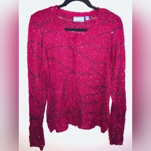 Simply Vera Vera Wang Cardigan W/ Buttons XL